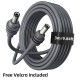 Starlink Mini 3m DC power extension cable with barrel plug connectors